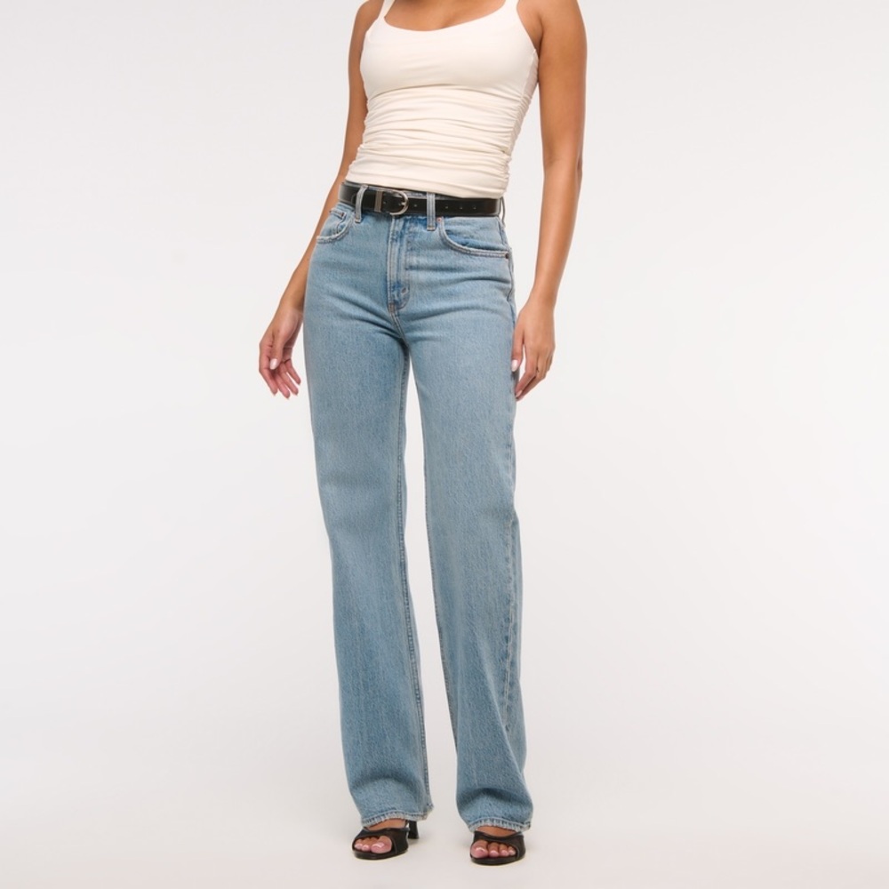 Abercrombie & Fitch 90s Relaxed High Rise Jeans size 25R